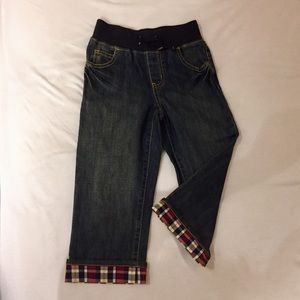 Toddler Boy's Gymboree Pull-On Cuff Jeans